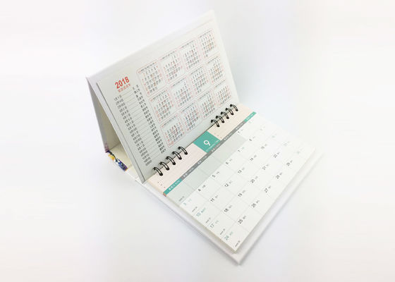 Y / Schreibtisch-Kalender-Planer-Kunstdruckpapier-Material O verbindliche Landschaftstägliches