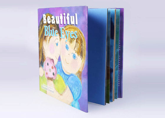 Jugendbücher-gestrichenes Papier der Coloful-Märchen-gebundenen Ausgabe mit Plastikschutzumschlag
