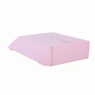 4C glich Pappe CMYK des Geschenk-Verpackenkasten-Rosa-157gsm für Kleidung aus