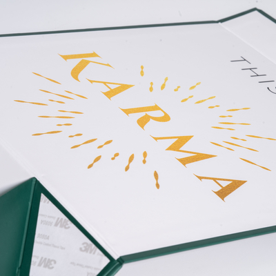 Luxusgeschenk-Verpackenkästen mit 157gsm Art Paper 1200 G-/Mpapppapier