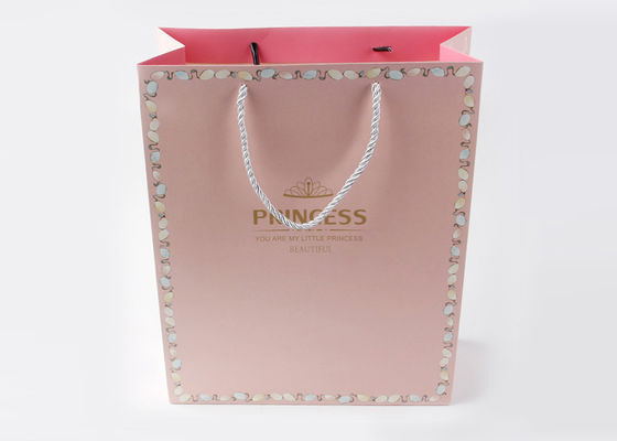 Luxusgeschenk personifizierte Geschenk-Taschen, pp.-Griff-mittlere Größen-nette Geschenk-Taschen