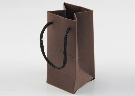 Attraktives und dauerhaftes Papiereinkaufstasche-Kraftpapier mit 100% aufbereitetem Material