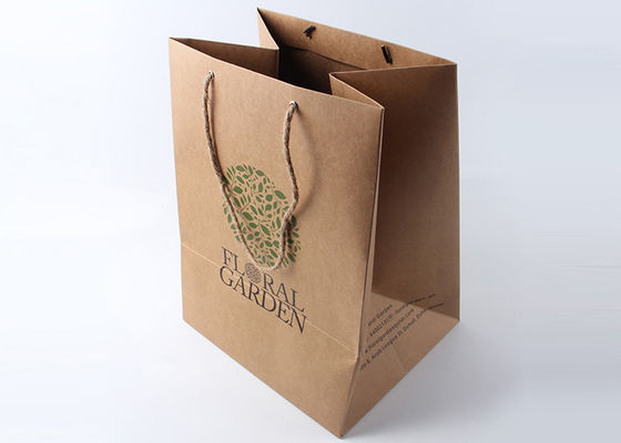 Dauerhafte dekorative kundenspezifische Klein- Einkaufstaschen, Massen-freundliche Papiertüten Eco