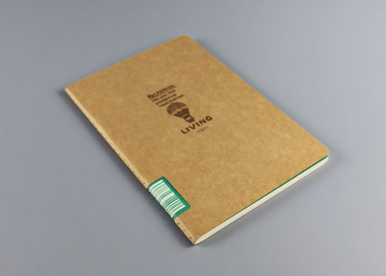 Notizbuch-Abdeckung A5 Kraftpapier 3x5, Draht - O, das nette Notizbücher des gebundenen Buches bindet