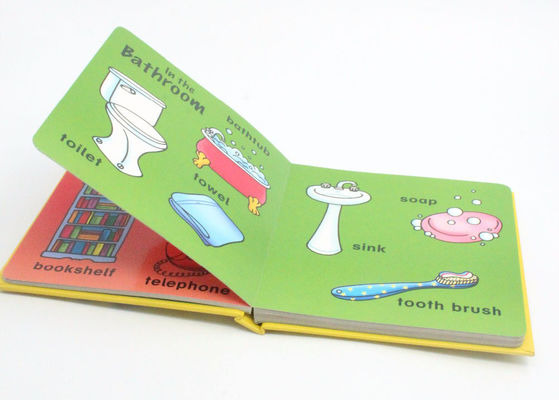 Mattkunstdruckpapier-Pappjugendbücher mit perfekter Bindung und silberner Folie