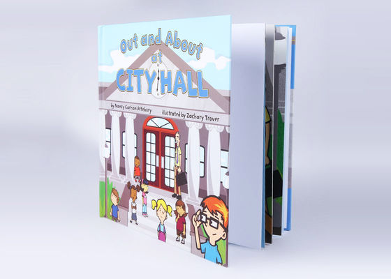 Glatte Jugendbücher des gebundenen Buches der perfekten Bindung für Kinderausbildung