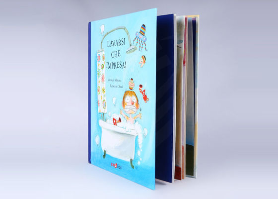 Das Brett-Bücher der graue pädagogische personifizierte Kinder mit Glanz-Laminierung